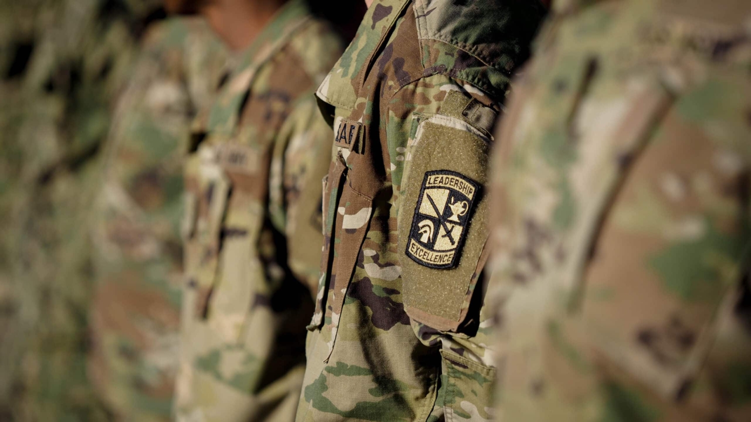 Photo of JROTC uniforms.