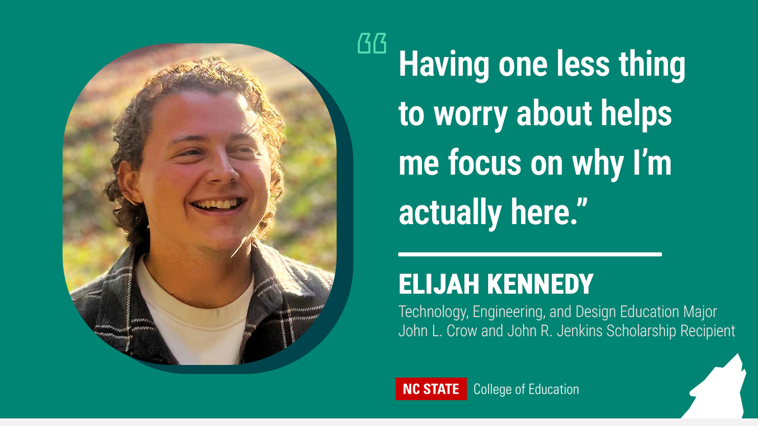 Decorative quote graphic