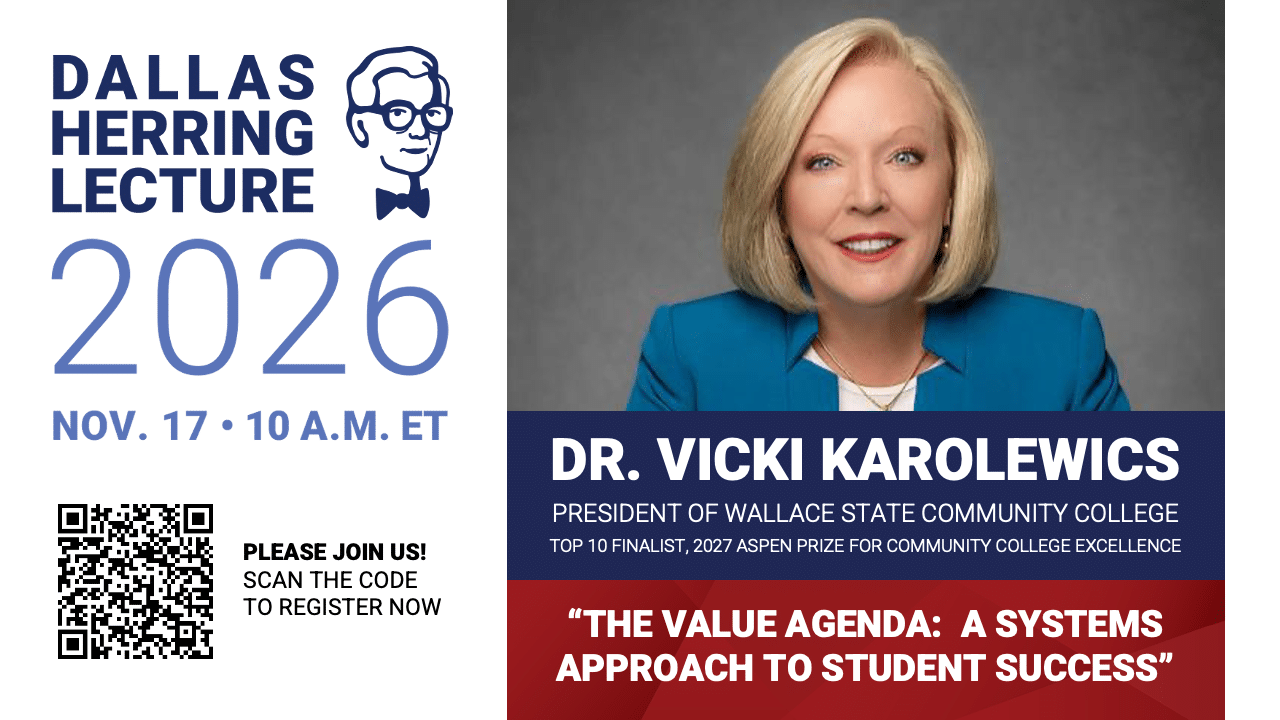 Announcement for the 2026 Dallas Herring Lecture
