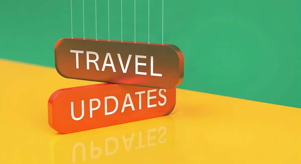Travel Updates concept