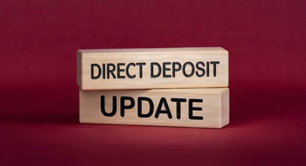Direct Deposit Update